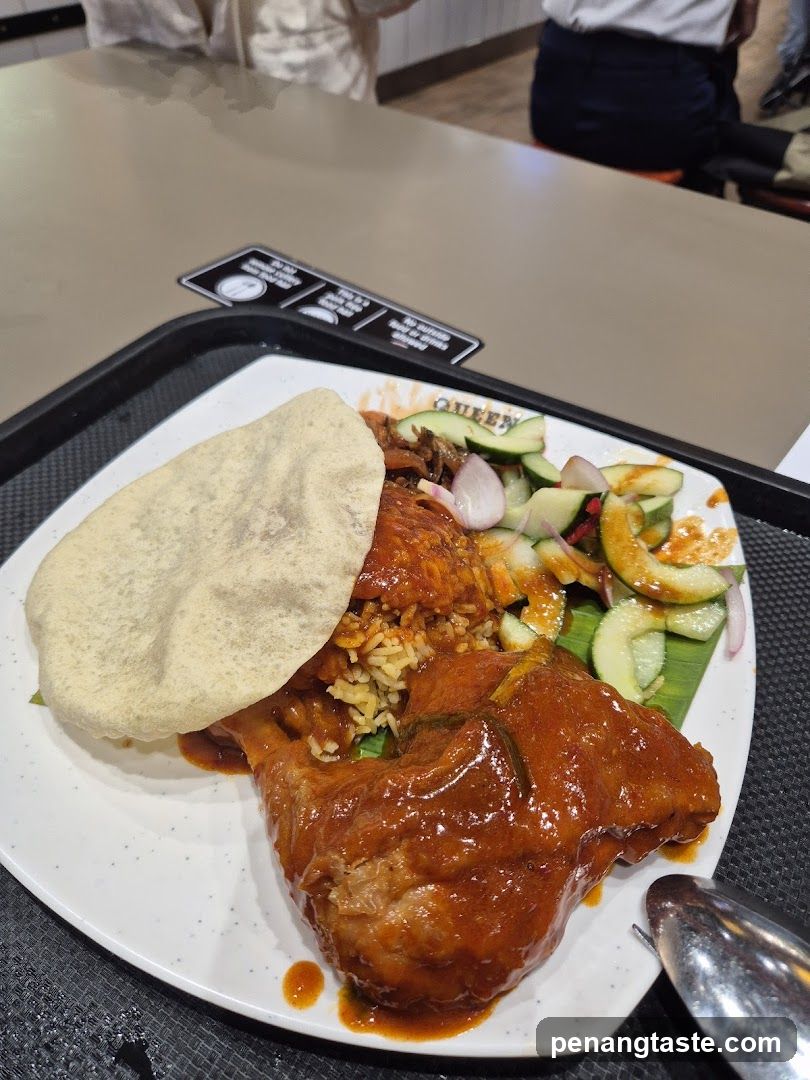 Food served at a restaurant