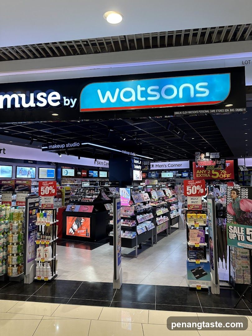 Watsons Store Interior