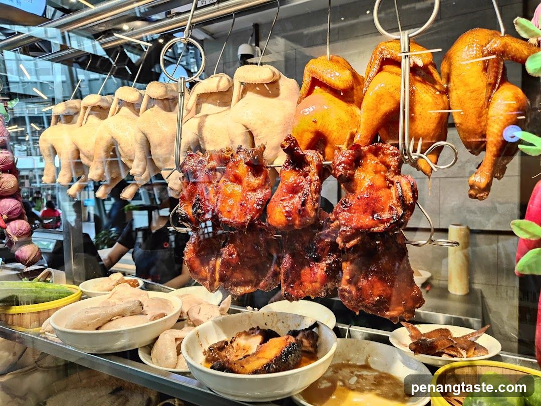 Food stall display
