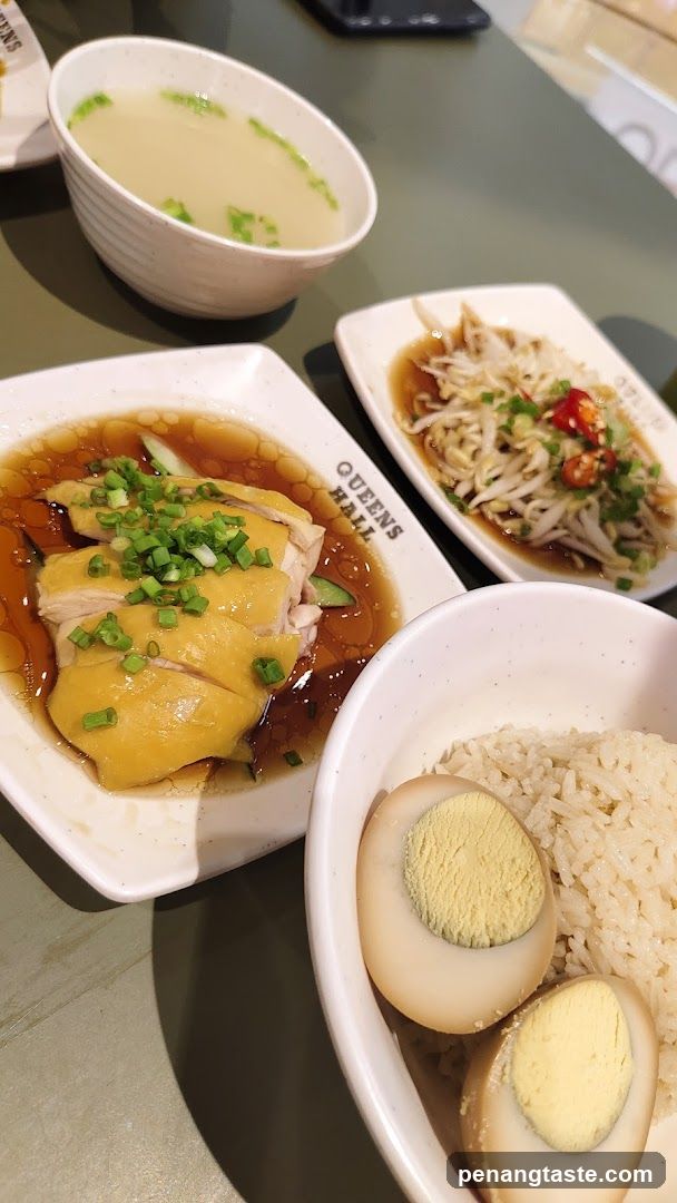 Food served at Queen's Mill