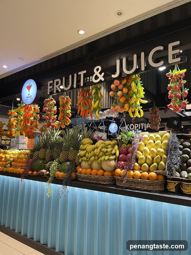 Fruit & Juice Stand Interior