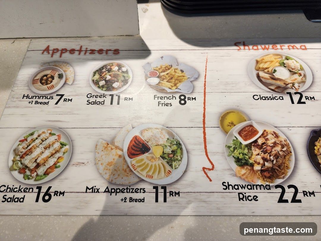 Restaurant Menu