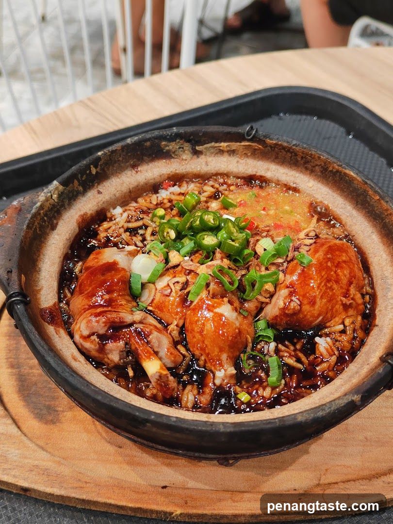 Food dish in clay pot