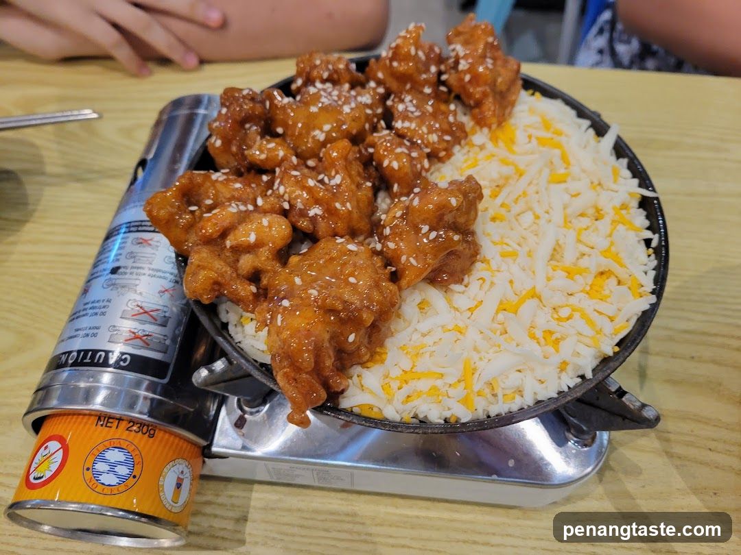 Food dish on table