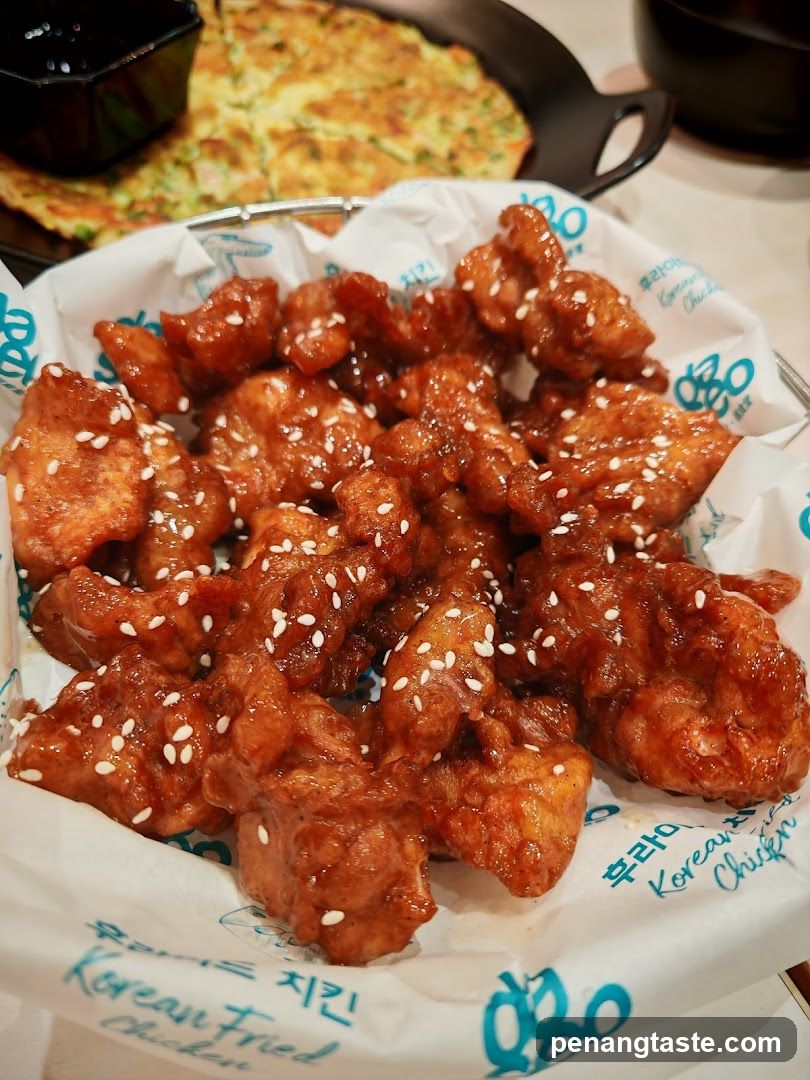 Korean Fried Chicken Dish