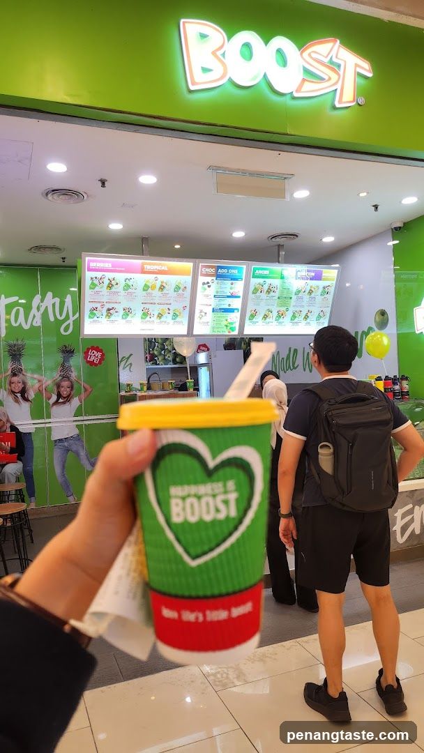 Boost Juice Shop Interior