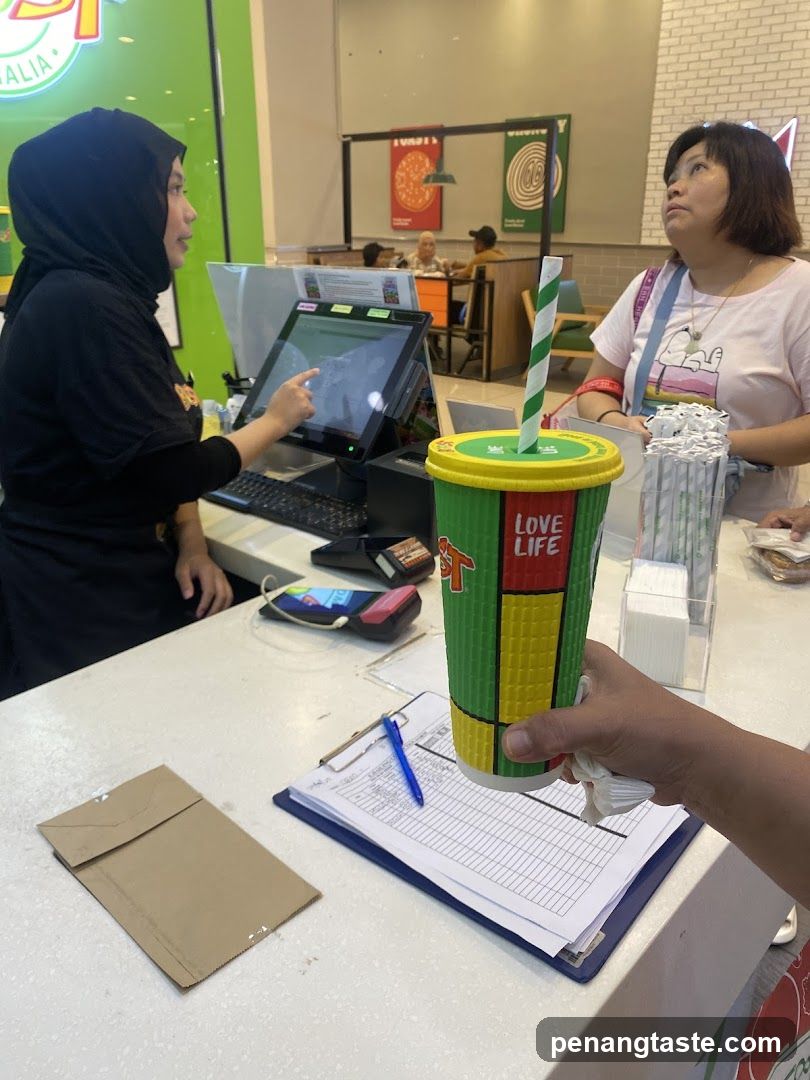 Restaurant Counter Interaction