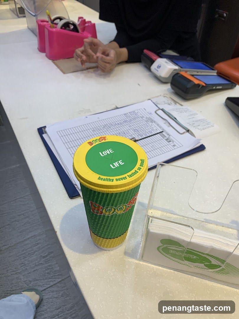 Boost Coffee Shop Counter