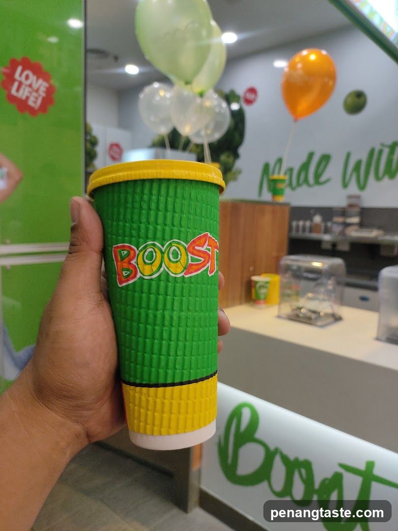 Boost Beverage Shop Interior