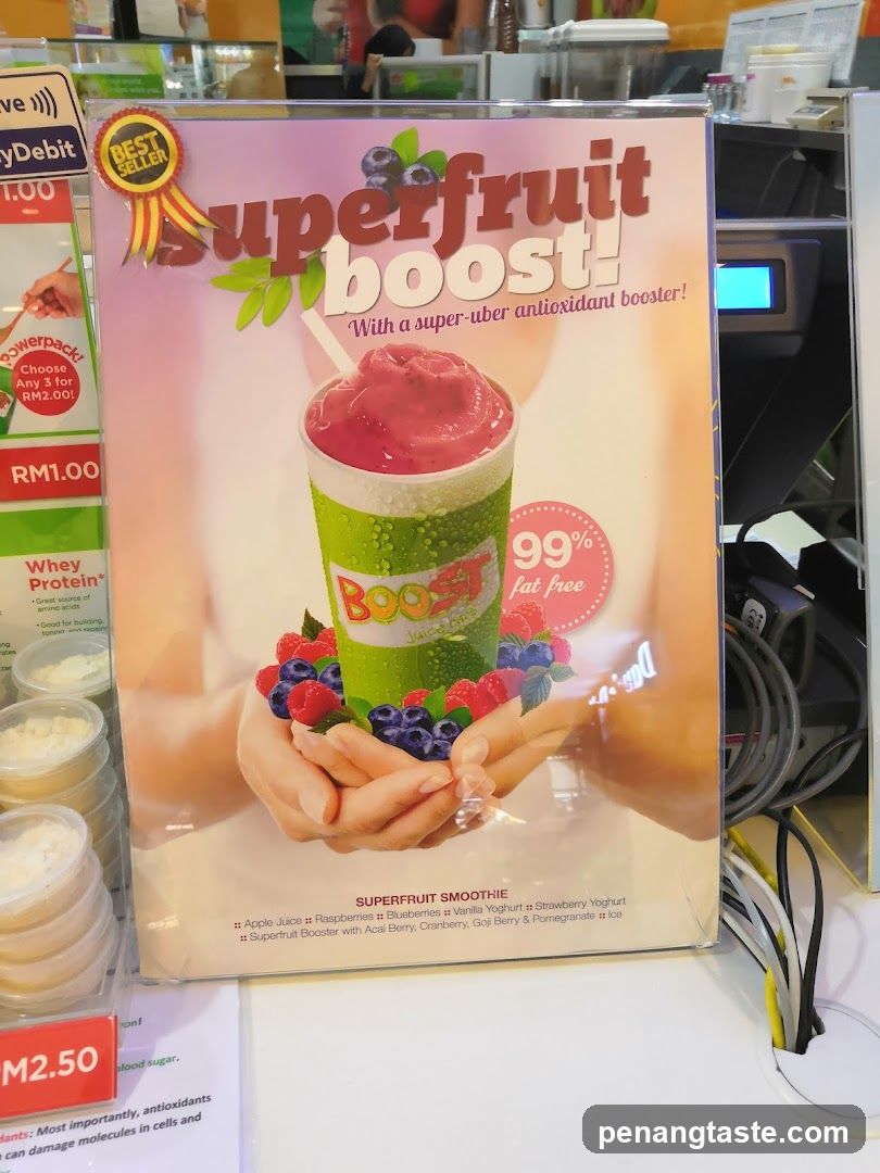 Superfruit Boost Advertisement