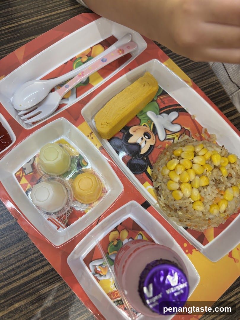 Child's meal tray