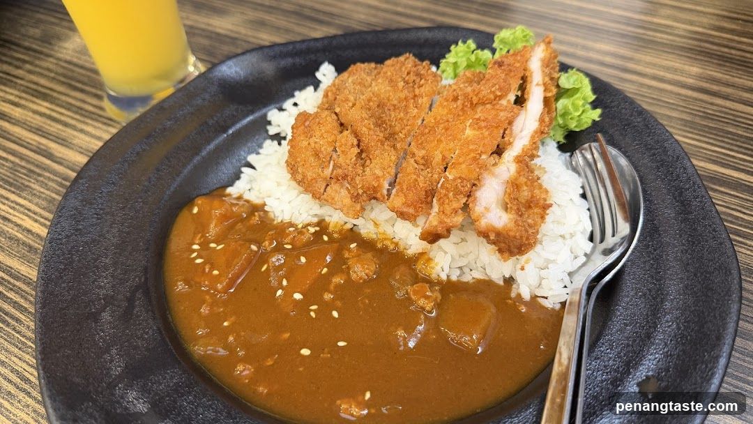 Crispy Chicken Curry Rice Plate