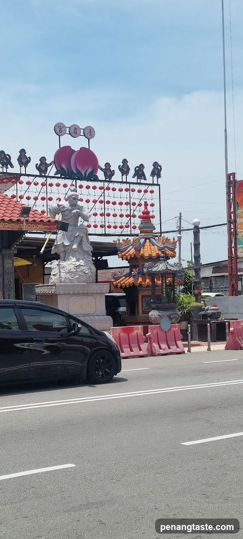 Street Scene with Temple-like Structure