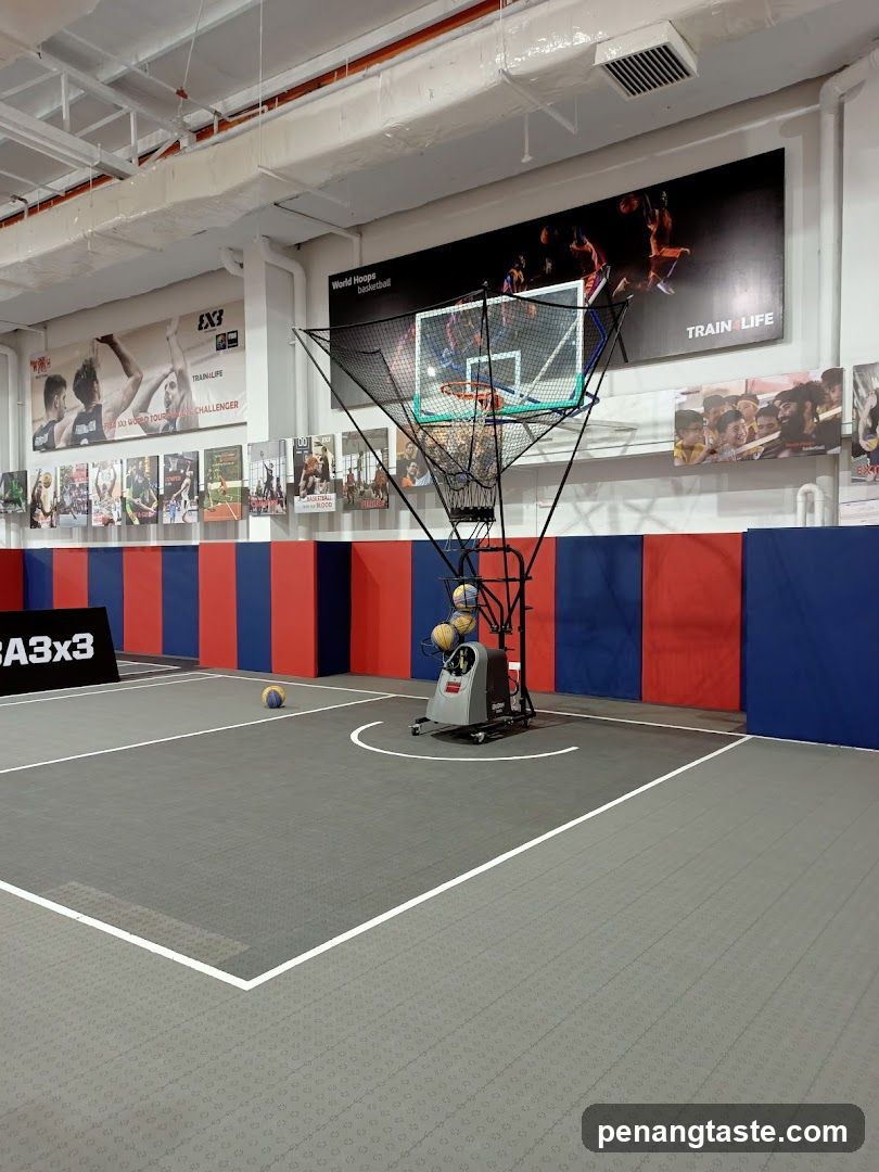 Indoor Basketball Training Facility