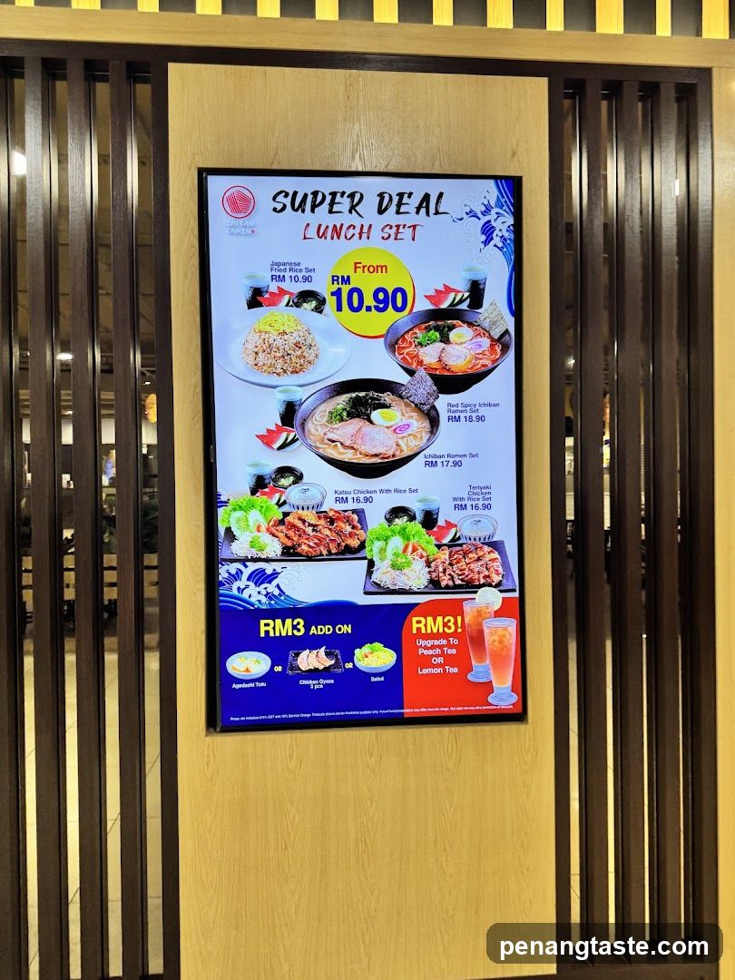 Restaurant Menu Board