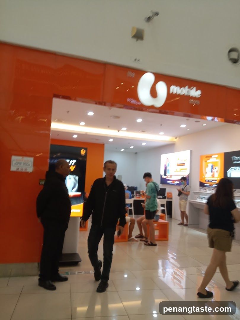 The U Mobile Store Interior