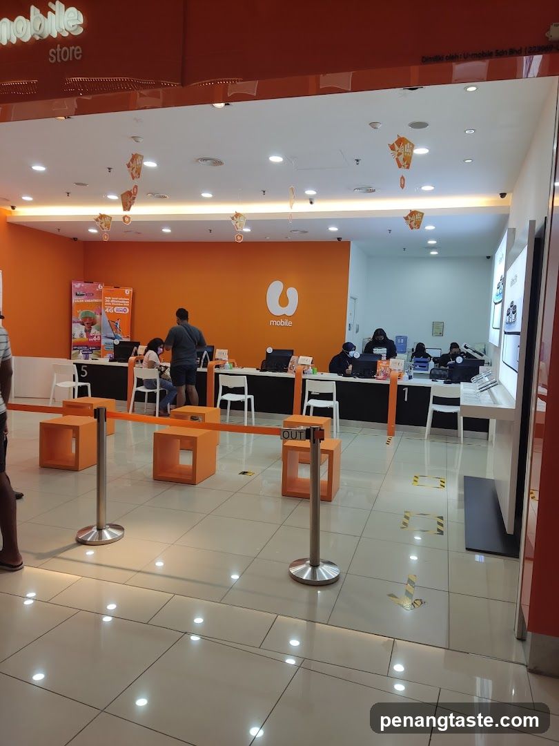U-mobile store interior