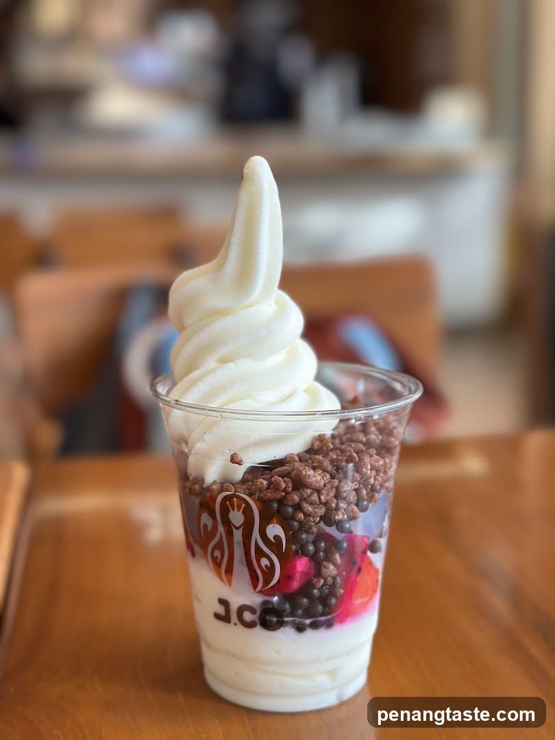 Soft Serve Dessert in Cup