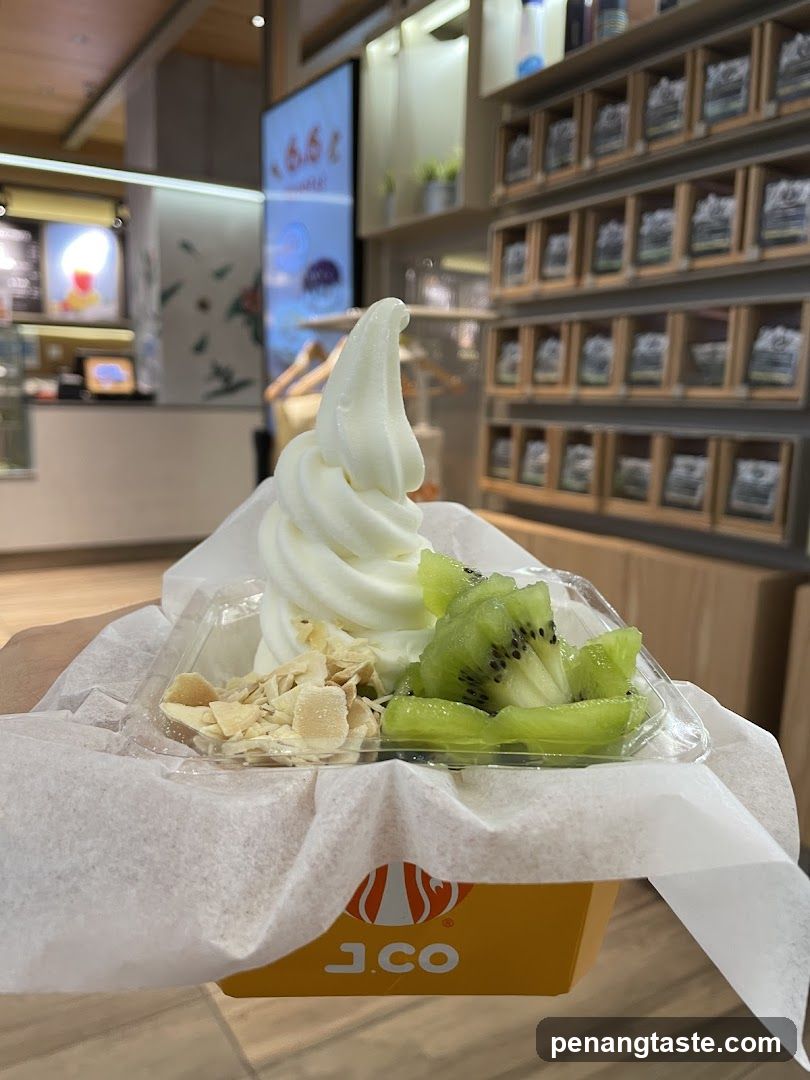 Soft Serve Dessert with Toppings