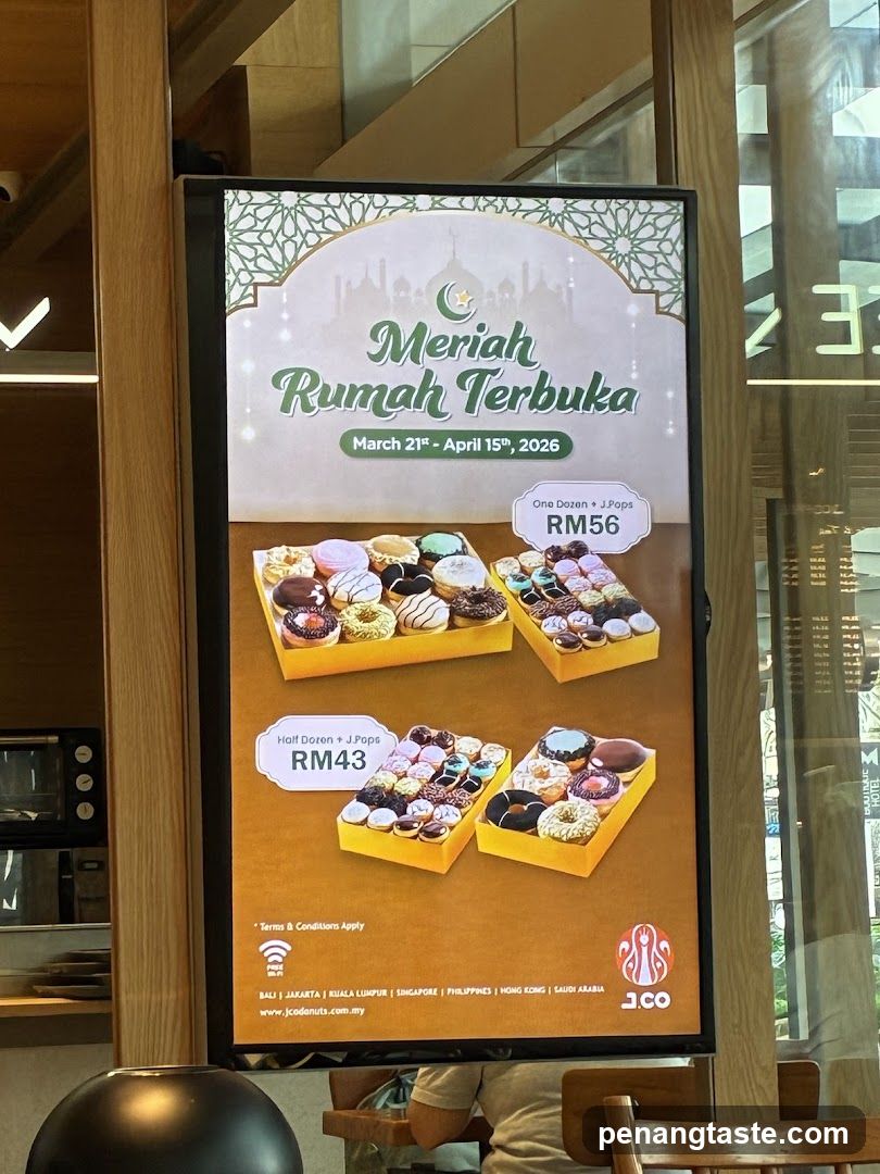 Promotional Poster for J.CO Donuts