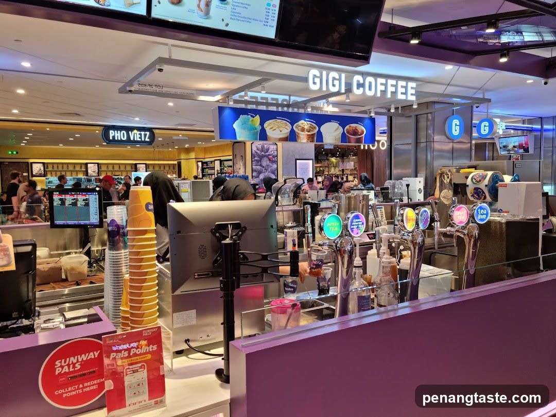 Gigi Coffee Counter Interior