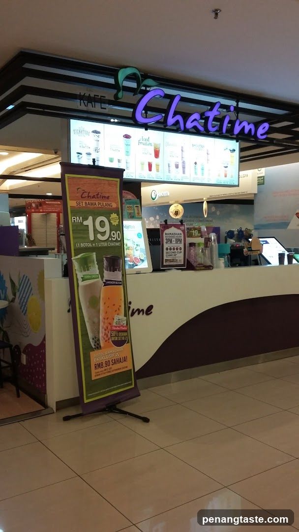 Chatime Storefront Interior