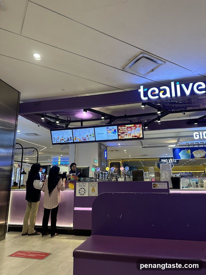 Tealive Kafe Interior