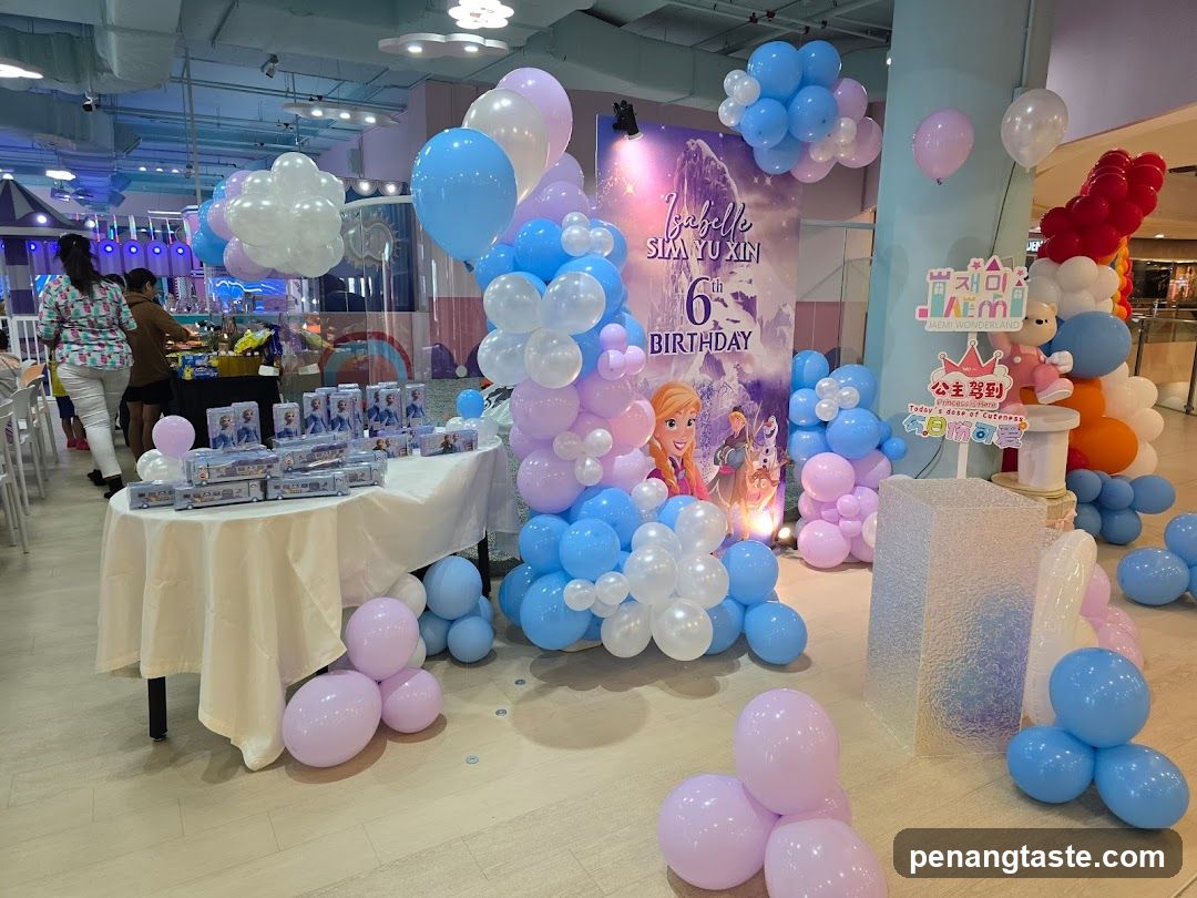 Birthday Party Setup