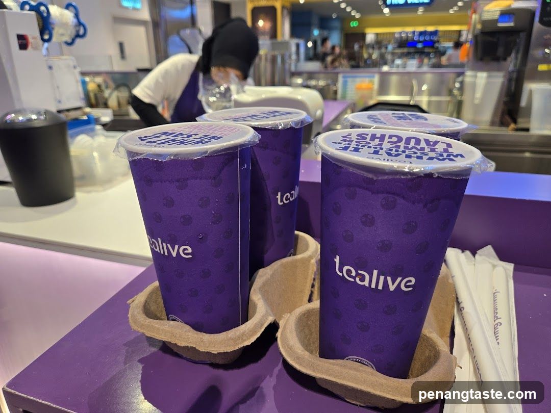 Tealive Beverage Counter