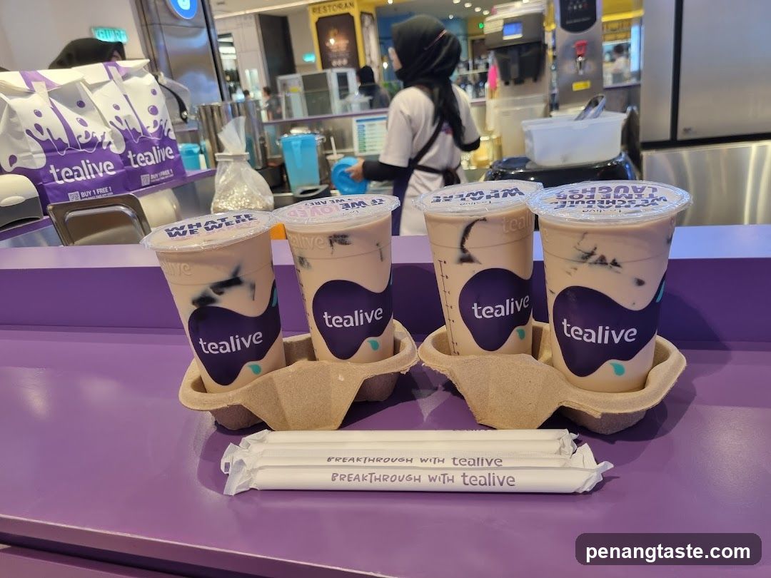 Tealive Beverage Counter