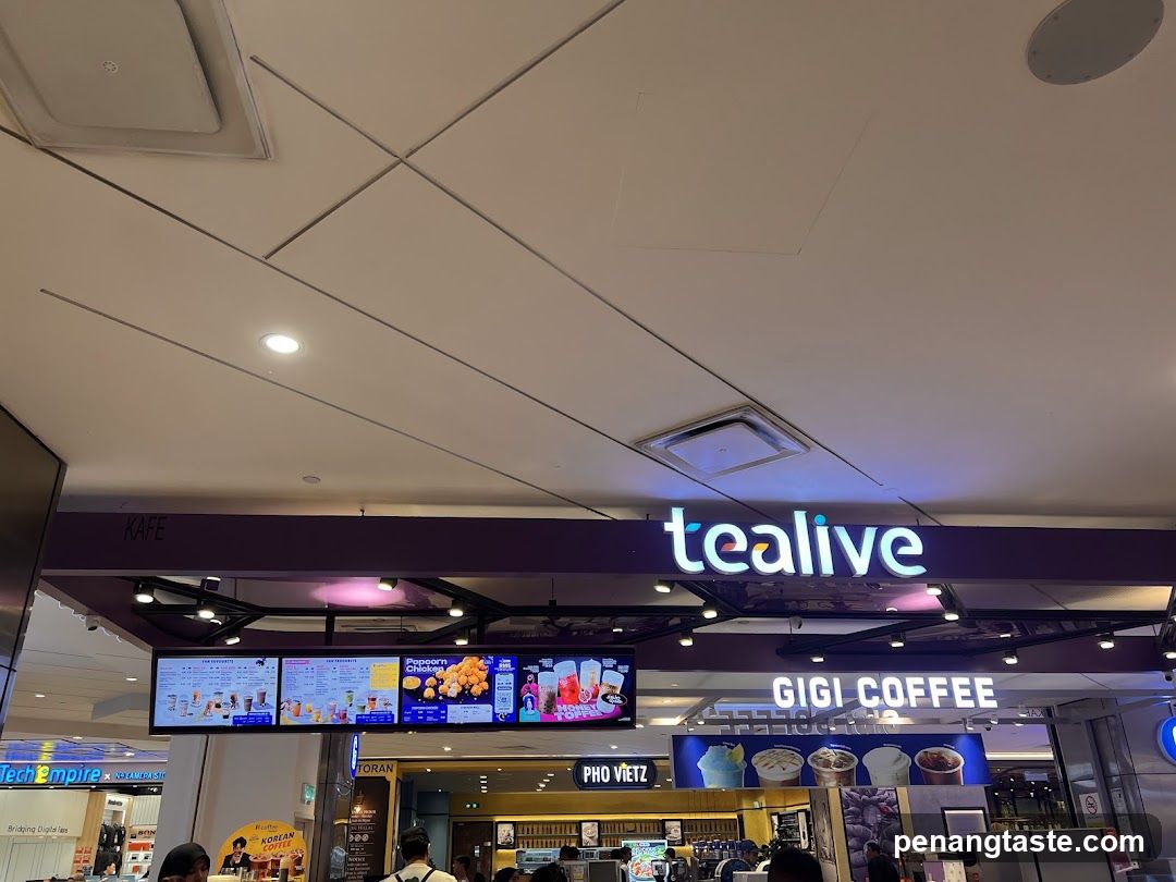 Tealive Storefront Interior