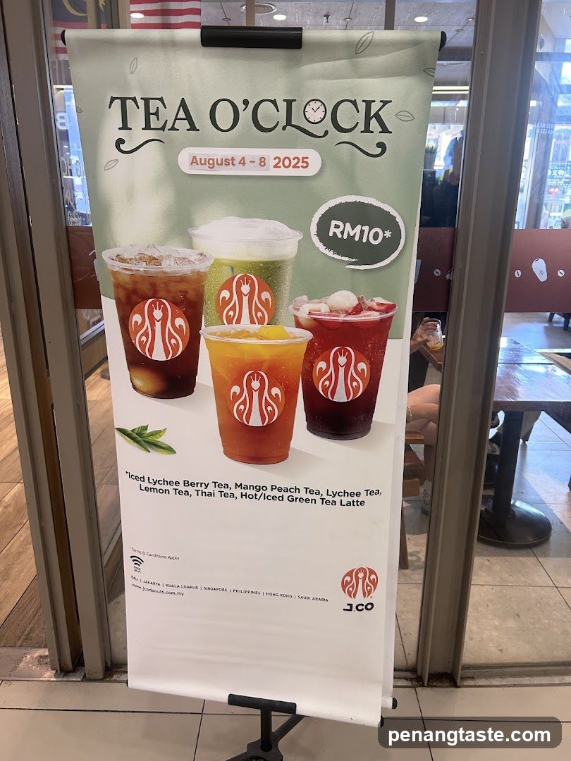 Tea O'Clock Promotion Banner