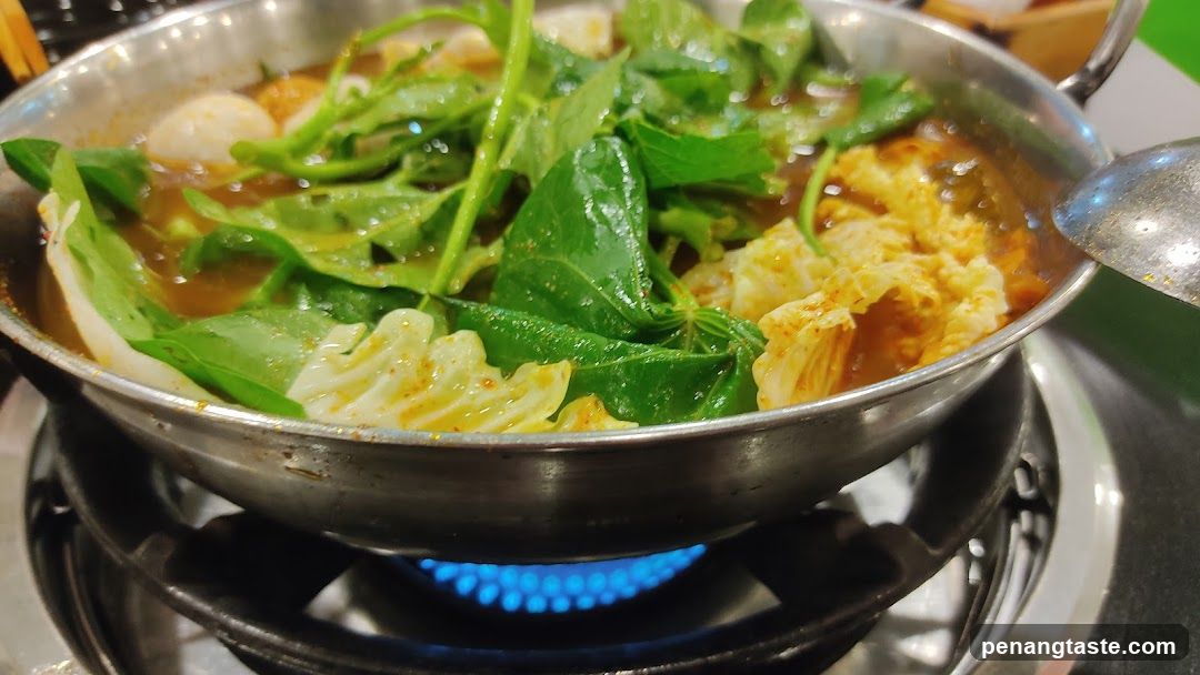 Hot Pot Dish on Stove