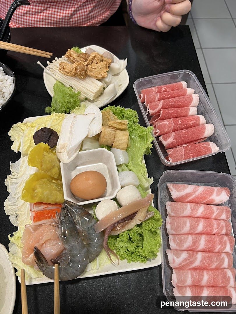 Hot Pot Meal Setup