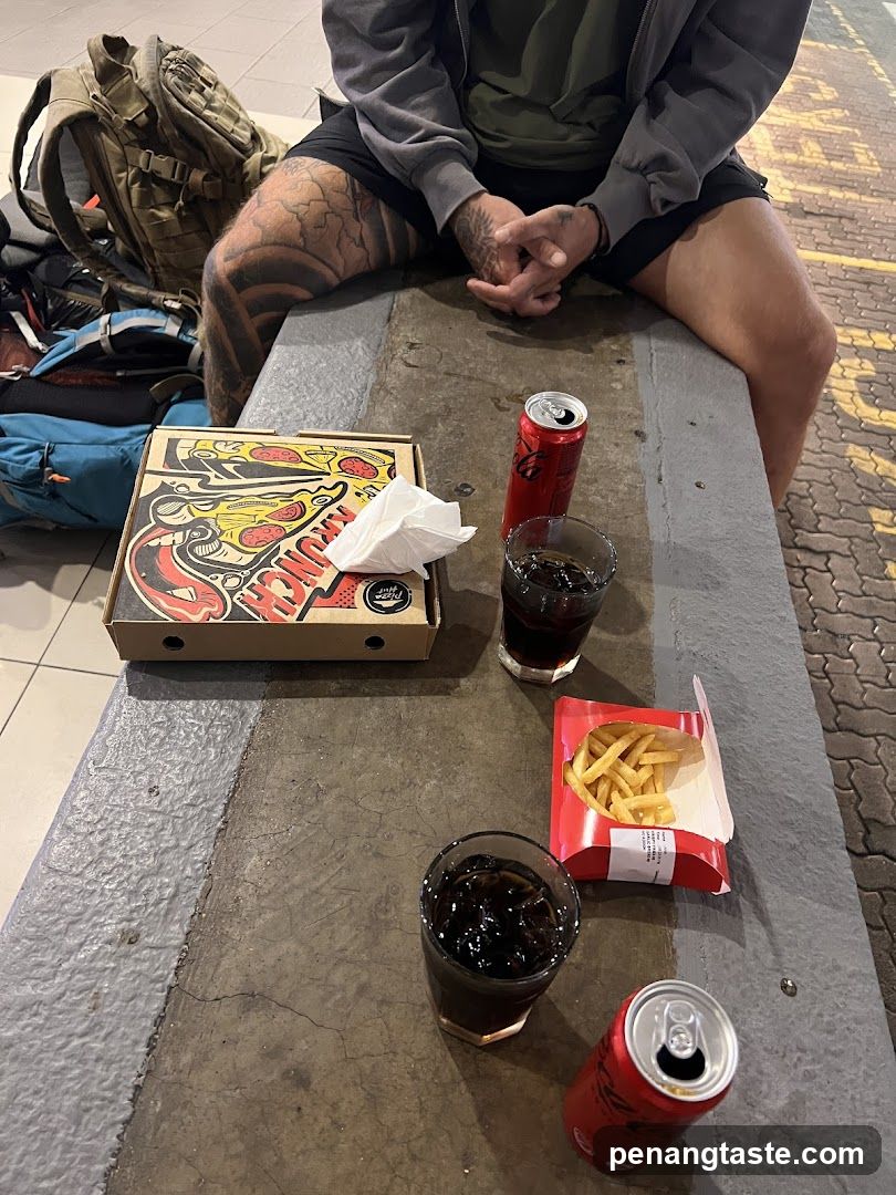 Outdoor Meal Setup