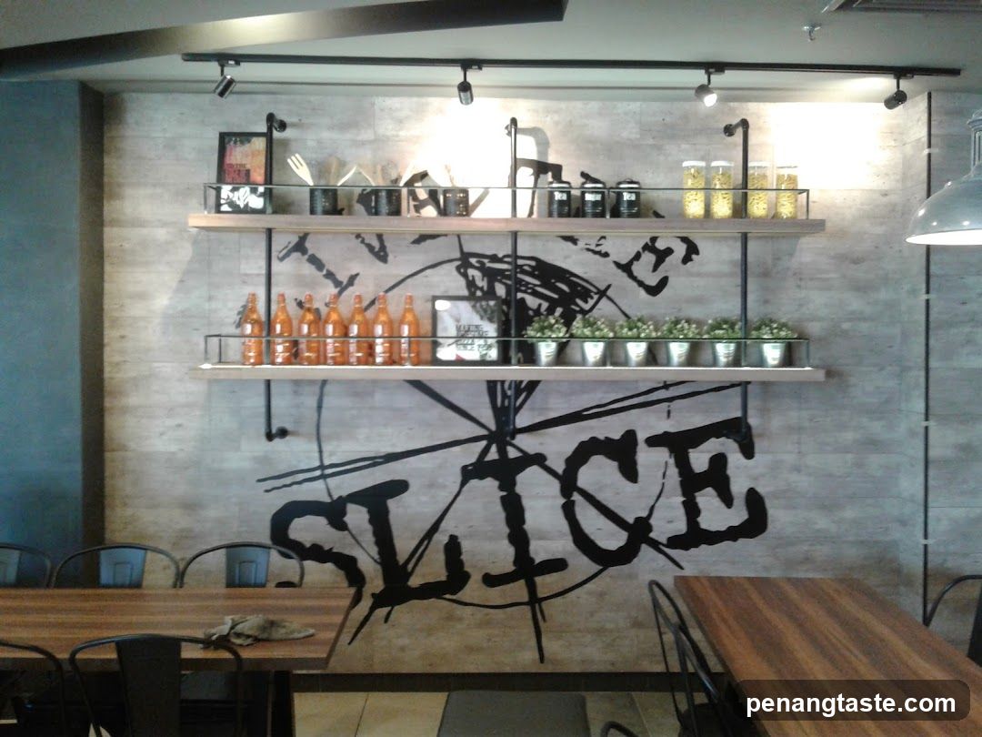 Restaurant Interior Wall Display