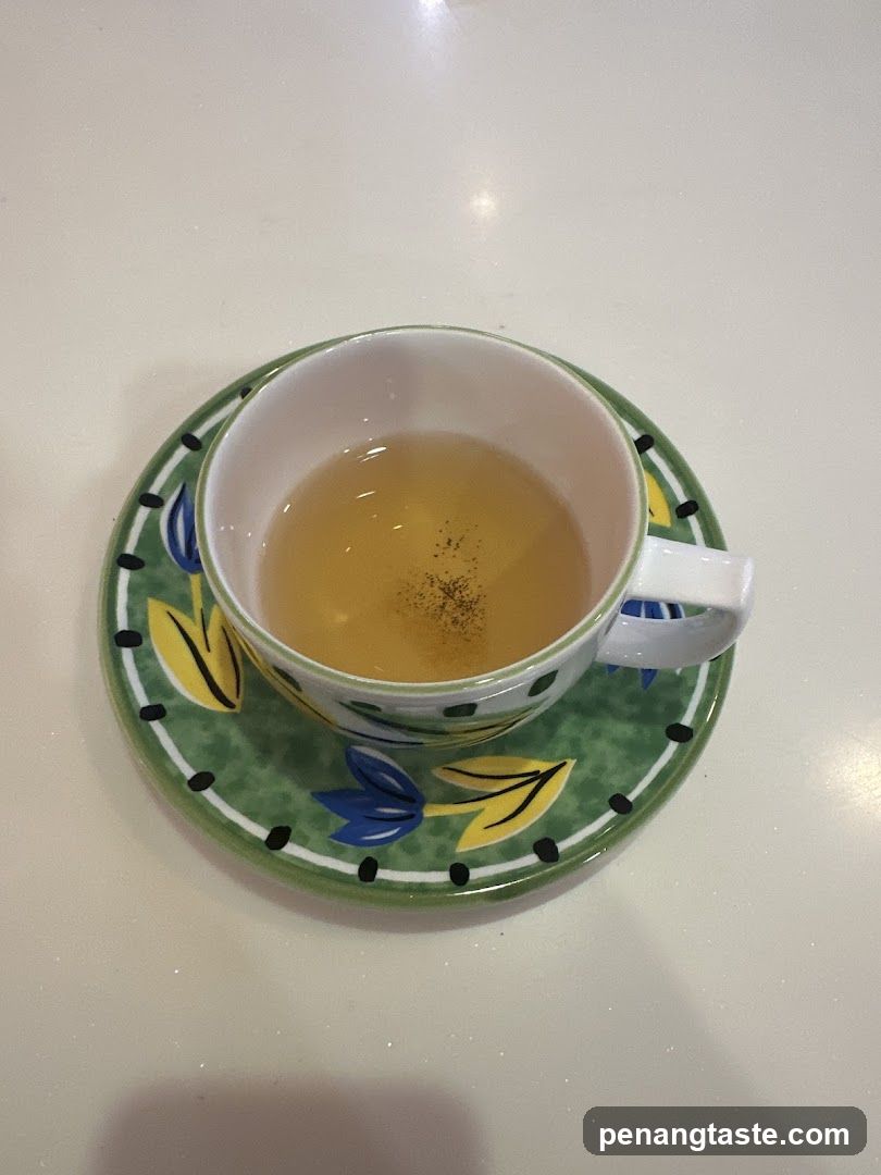 Teacup on saucer