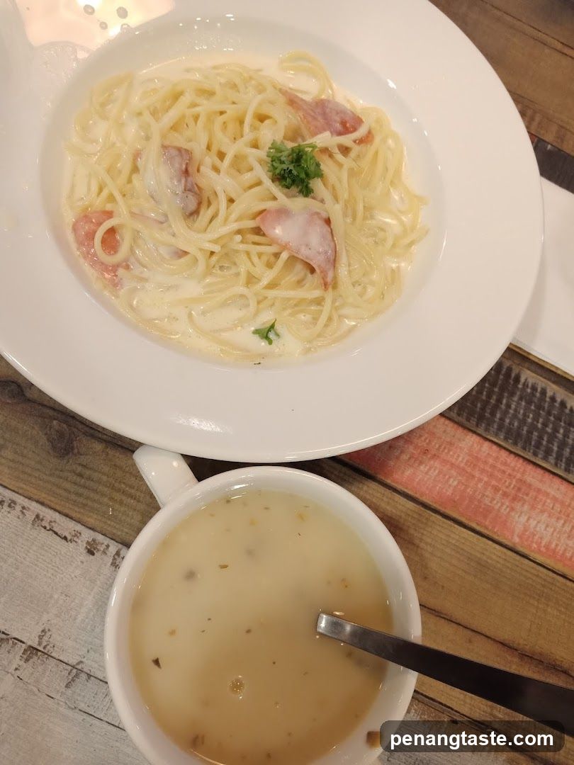 Food on Wooden Table