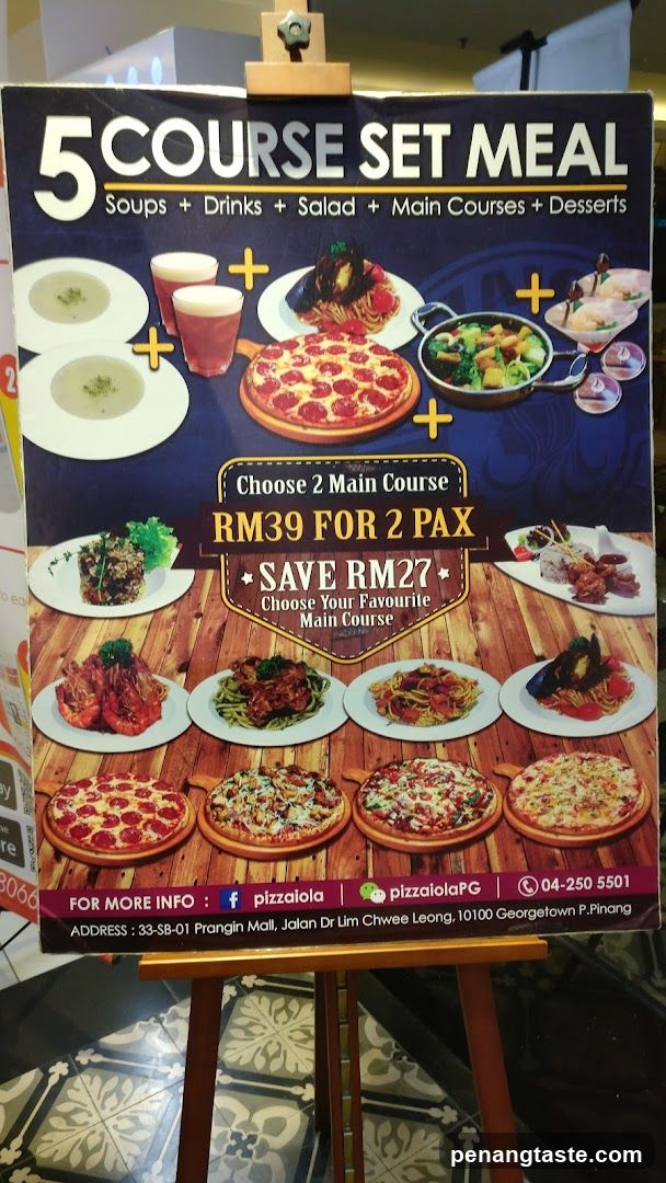 Promotional Menu Board