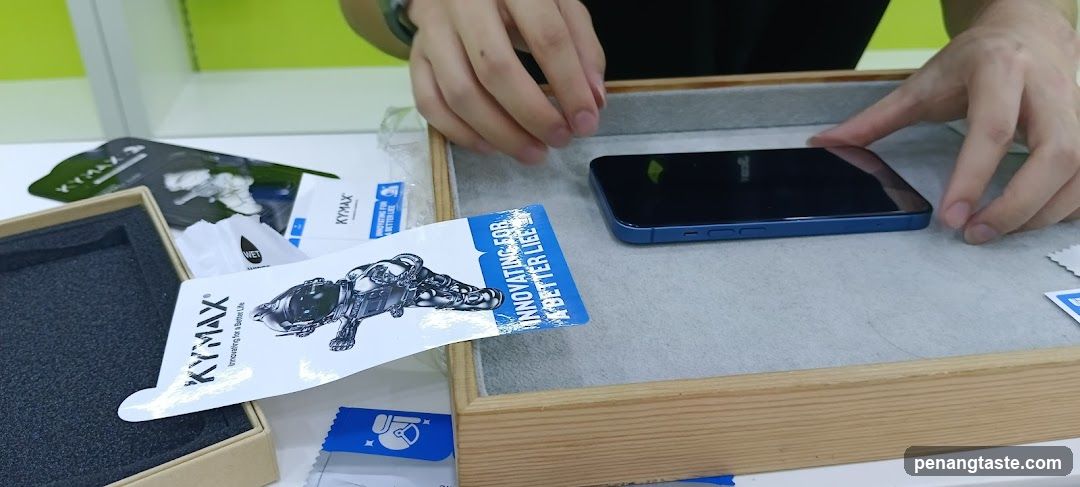 Phone Screen Protector Installation