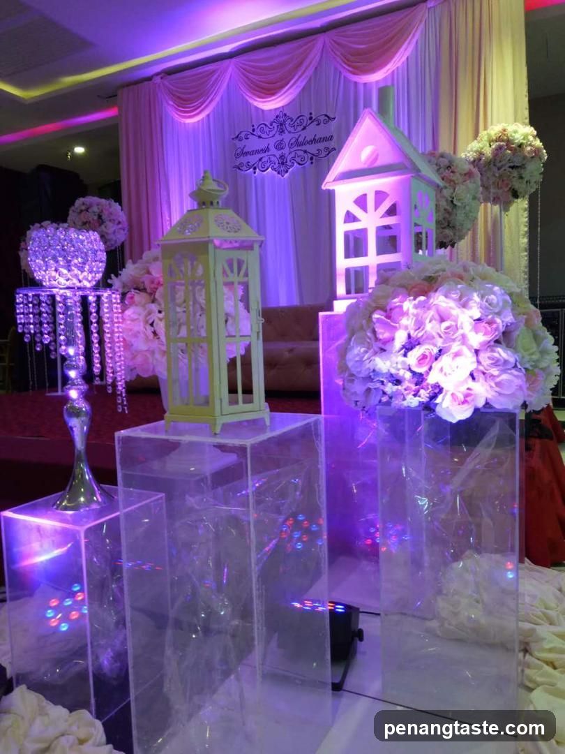 Wedding Decor Setup