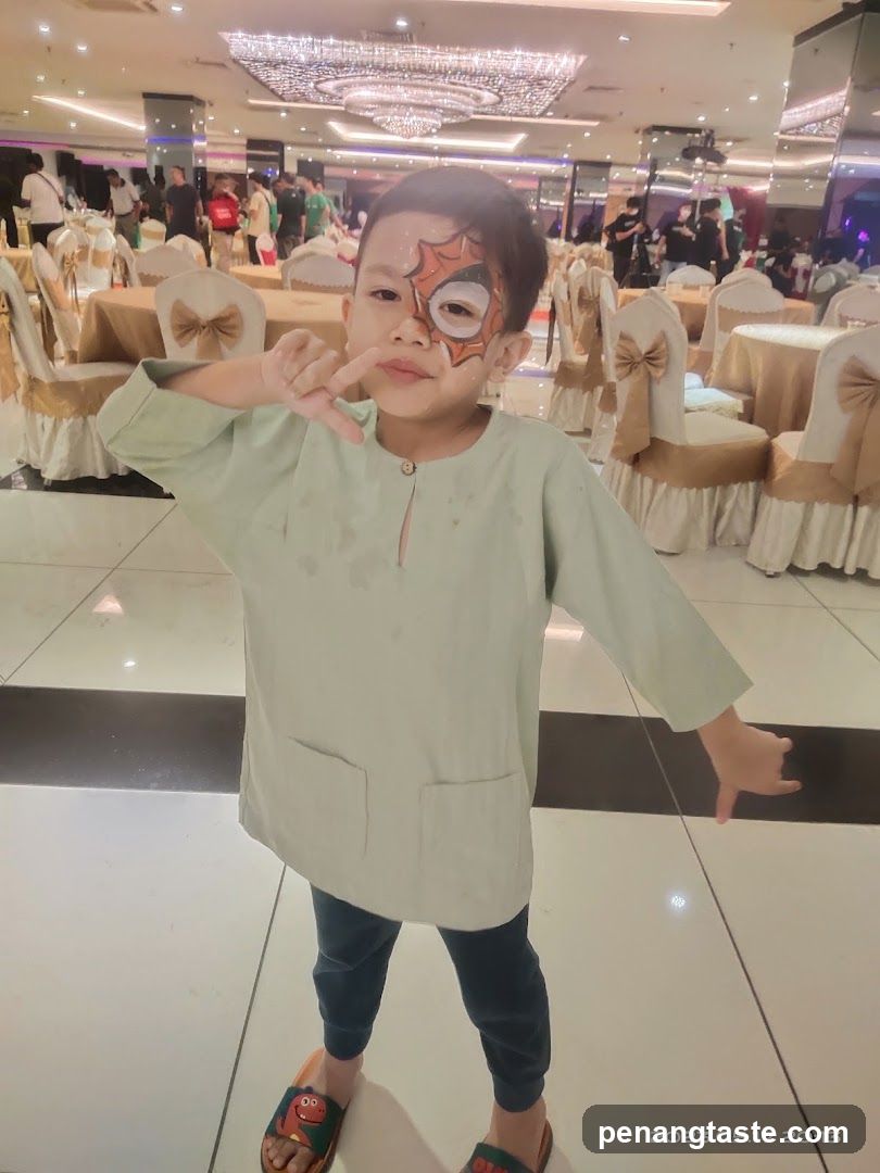 Child at Indoor Event