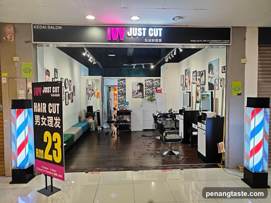 Ivy Just Cut Barber Shop /Penang haircut理发店 33-3-116