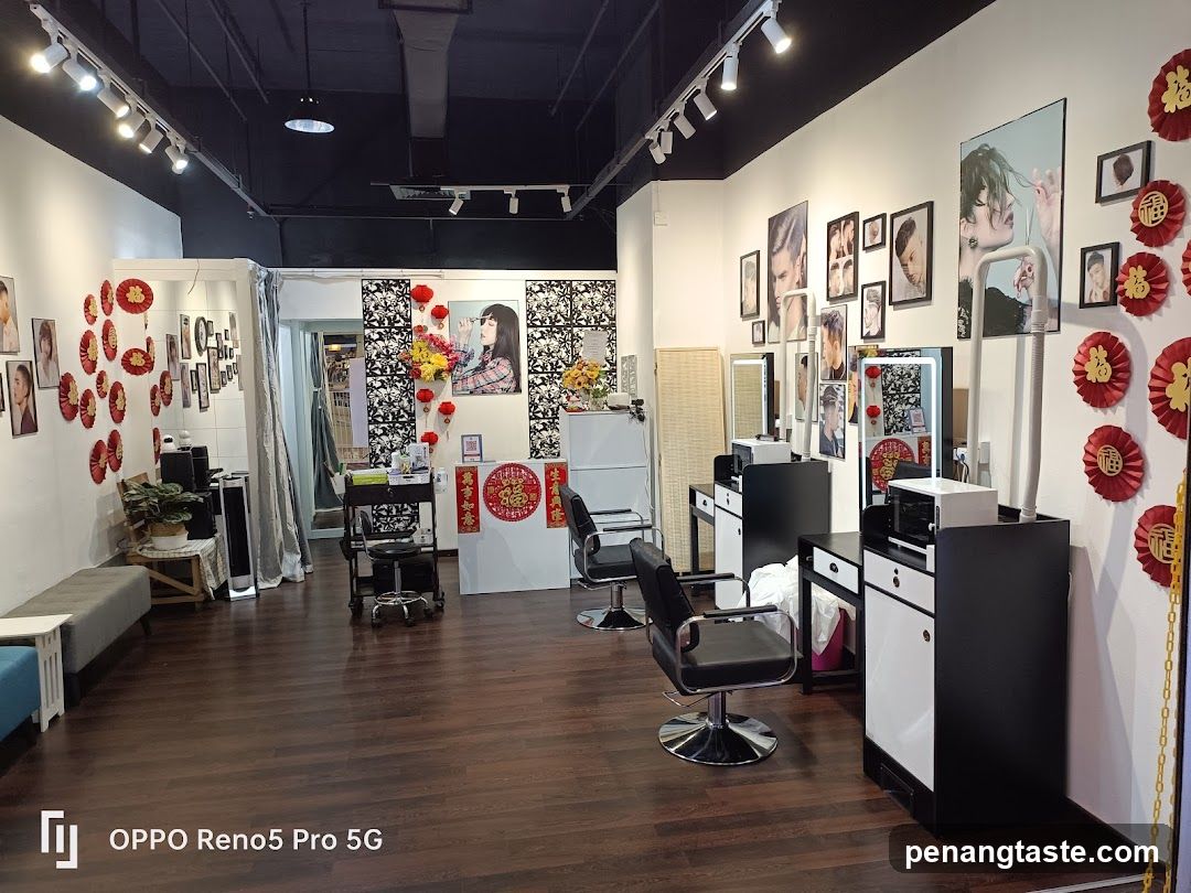 Interior of a hair salon