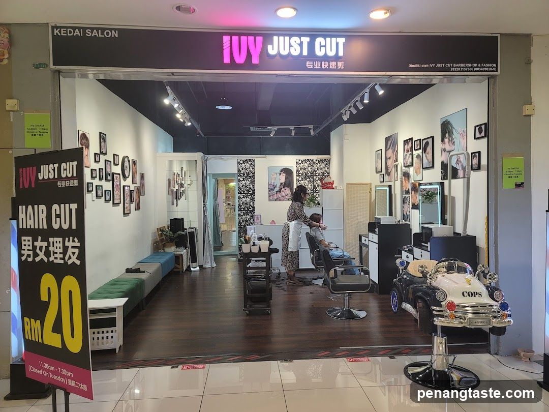 Ivy Just Cut Barber Shop /Penang haircut理发店 33-3-116