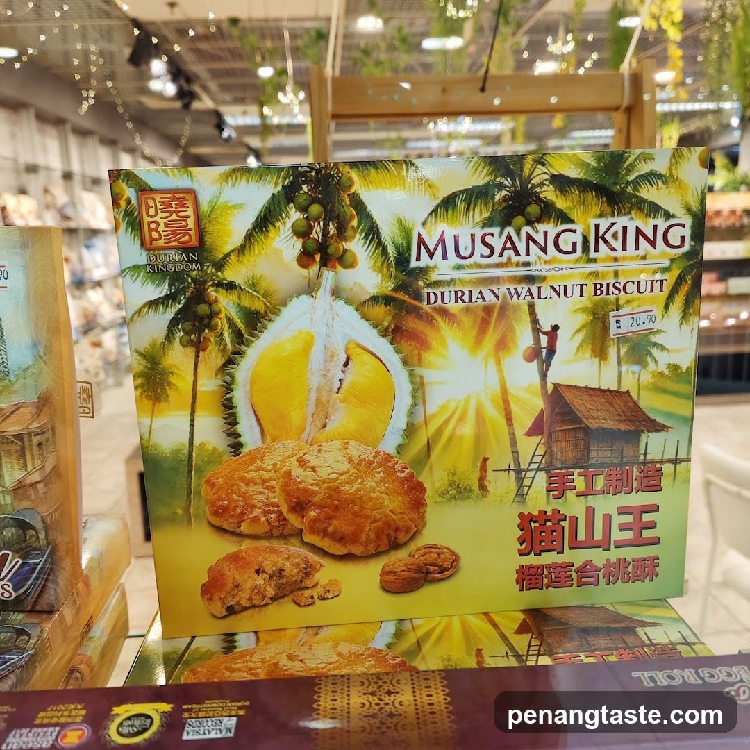 Durian Walnut Biscuit Packaging