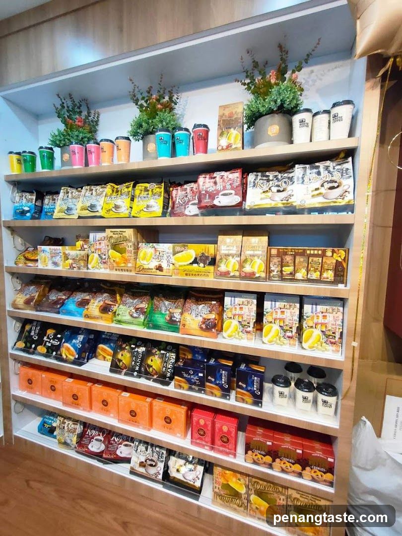 Store Interior Shelf Display