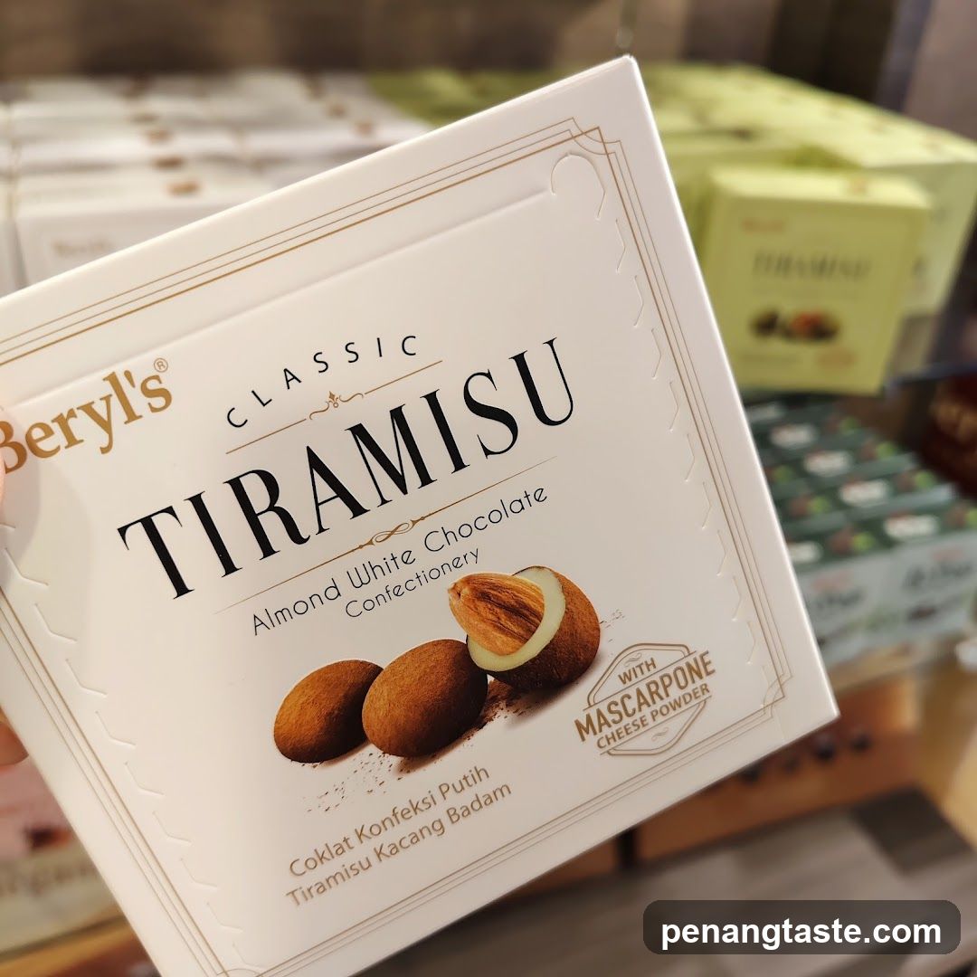 Beryl's Classic Tiramisu Almond White Chocolate Confectionery
