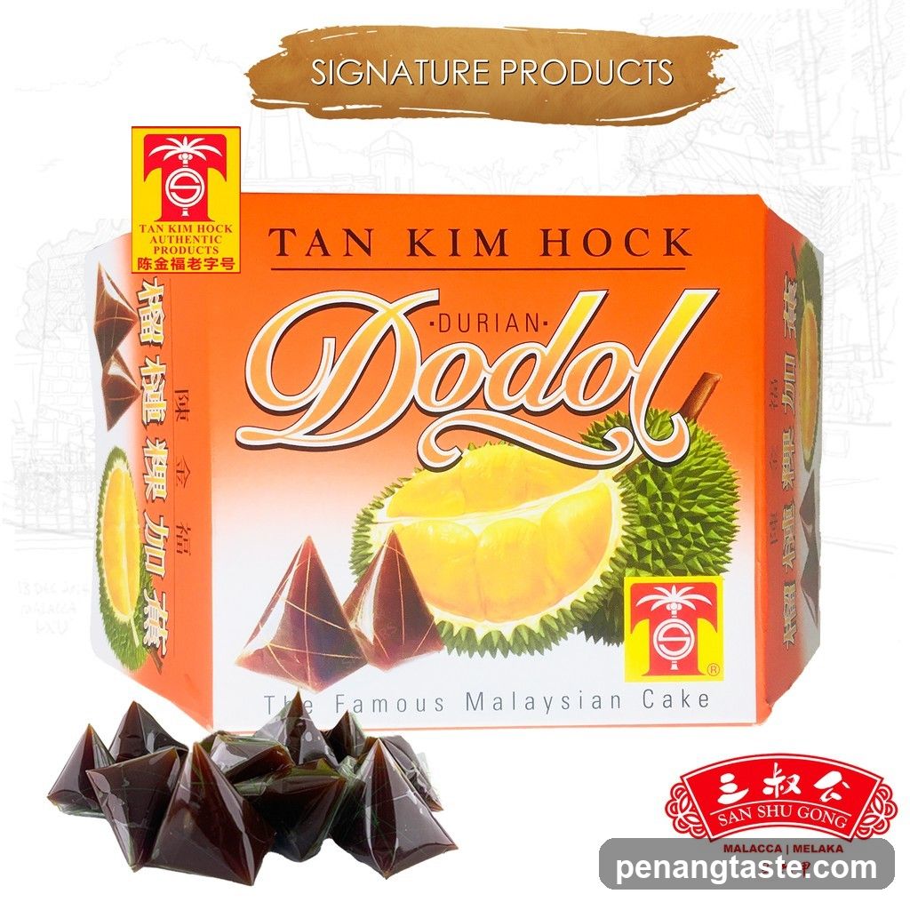 Tan Kim Hock Durian Dodol Product Packaging