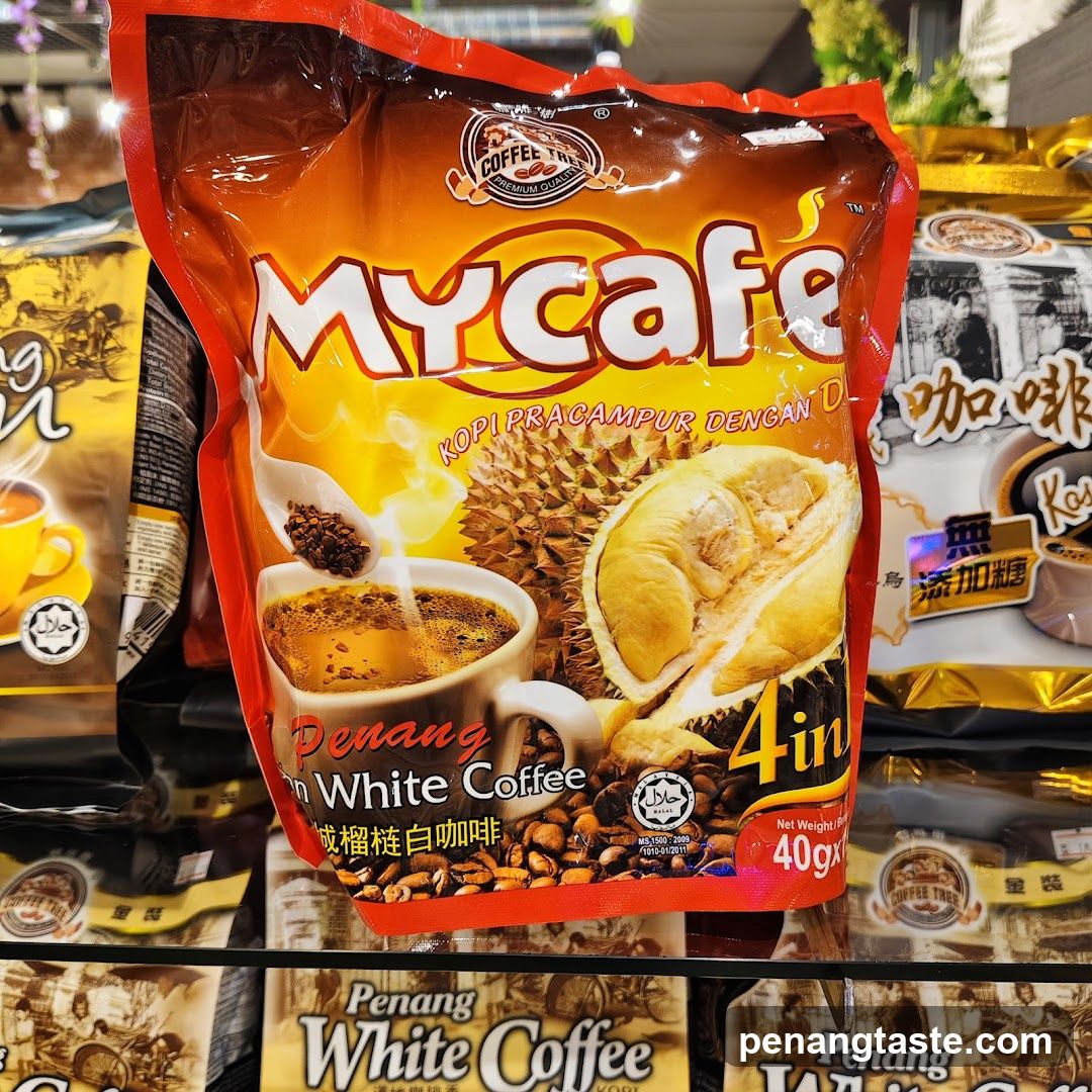 MyCafe Durian White Coffee Package